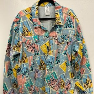 Disney Parks Castles of Disney Denim Jacket